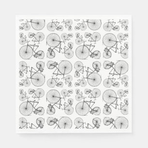 Antiek fietsen Kunstmatige maatbedekking Servet