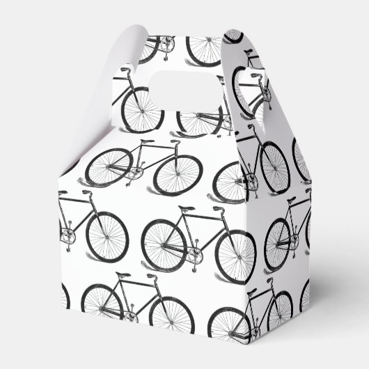 Antiek fietsen maken kunst op maat bedankdoosjes (Voorkant Zijde)