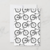 Antiek fietsen  snijkunst KUSTBG-KLEUR Bedankkaart (Voorkant)