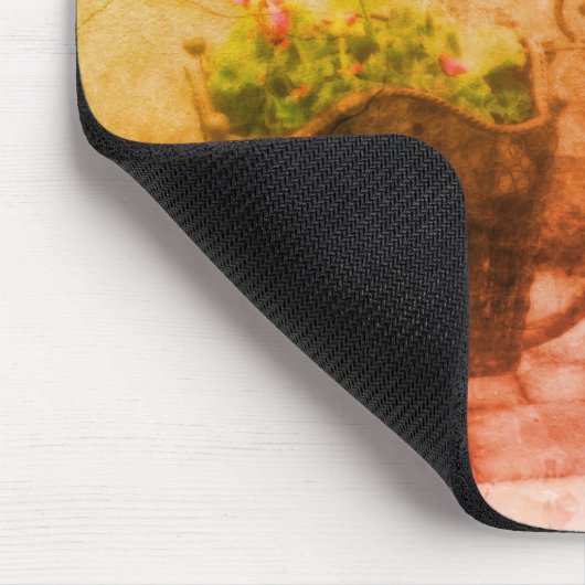 Antiek fietsventilator  zwart wit muismat (Hoek)