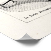  Antiek filmcamera-cinematografie Poster (Hoek)