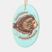 Antiek Fisherman ornament (Links)
