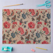 Antiek flessengebergte voor bloemenpatroon tissuepapier (Craft)