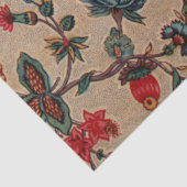 Antiek flessengebergte voor bloemenpatroon tissuepapier (Detail)