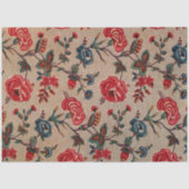 Antiek flessengebergte voor bloemenpatroon tissuepapier (Voorkant)