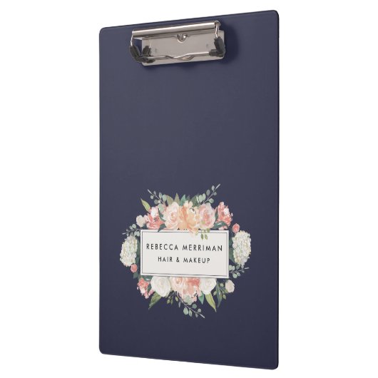 Antiek Floral Blush & Navy Klembord (Links)