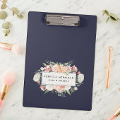 Antiek Floral Blush & Navy Klembord
