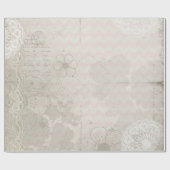  Antiek Floral Cadeaupapier (Vlak)