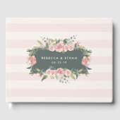 Antiek Floral Lijst | Weddenschap Gastenboek (Voorkant)