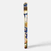 ANTIEK FLORAL NATIVITY CHRISTMAS PARCHCHMENT Case-Mate iPhone CASE (Achterkant / Links)