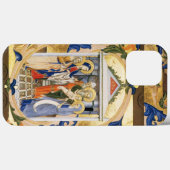 ANTIEK FLORAL NATIVITY CHRISTMAS PARCHCHMENT Case-Mate iPhone CASE (Achterkant (horizontaal))