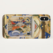 ANTIEK FLORAL NATIVITY CHRISTMAS PARCHCHMENT Case-Mate iPhone CASE (Achterkant (horizontaal))