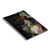 Antiek Floral nog steeds Notitieboek (Rechterzijde)
