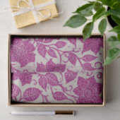 Antiek Floral Pattern Tissuepapier (Geschenk)