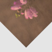  Antiek Floral Pink Sepia Ontkoppeling Tissuepapier (Detail)