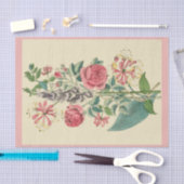 Antiek Floral Print 10 x 15 inch papier (Craft)