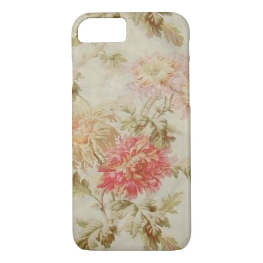 Antiek Floral Toile Case-Mate iPhone Case (Achterkant)