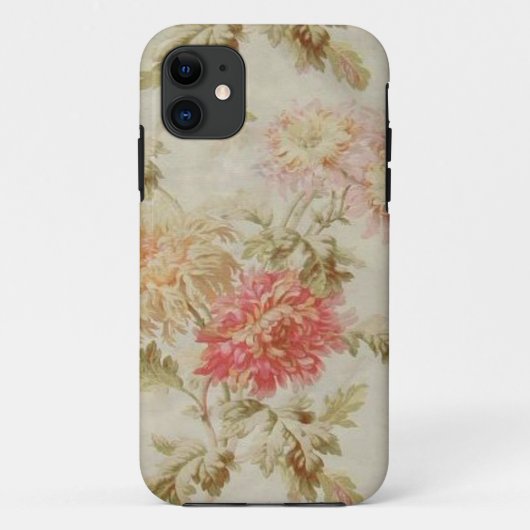Antiek Floral Toile Case-Mate iPhone Case (Achterkant)