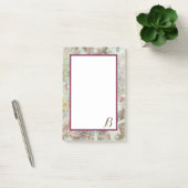 Antiek Floral Victoria Old World Design Post-it® Notes (Kantoor)