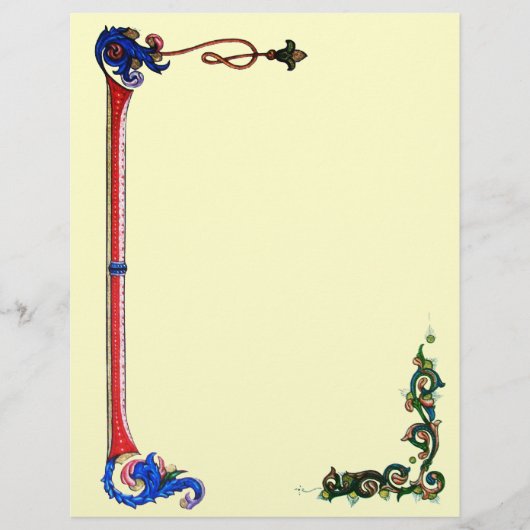 ANTIEK FLORENTINE FLORAL MOTIFS (Voorkant)