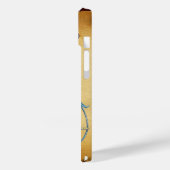 ANTIEK FLORENTINE FLORAL MOTIFS MONOGRAM Case-Mate iPhone CASE (Achterkant / Links)