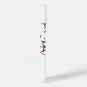 ANTIEK FLORENTINE FLORAL MOTIFS MONOGRAM Case-Mate iPhone CASE (Achterkant / Rechts)