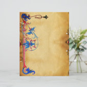 ANTIEK FLORENTINE-PARCHMENT (Staand voorkant)