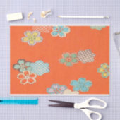 Antiek Flower Design - Tissue Paper voor Crafting Tissuepapier (Craft)