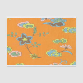 Antiek Flower Design - Tissue Paper voor Crafting Tissuepapier