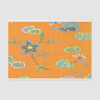 Antiek Flower Design - Tissue Paper voor Crafting Tissuepapier