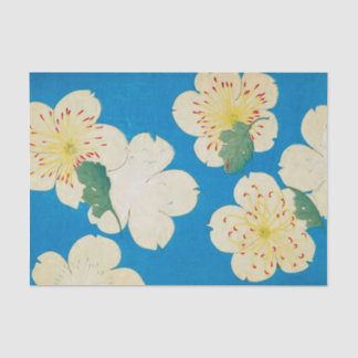 Antiek Flower Design - Tissue Paper voor Crafting Tissuepapier