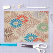 Antiek Flower Design - Tissue Paper voor Crafting Tissuepapier (Craft)