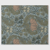 Antiek Flower Morris Garden Floral Wallpaper Cadeaupapier (Vlak)