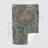 Antiek Flower Morris Garden Floral Wallpaper Golfhanddoek (Insitu)