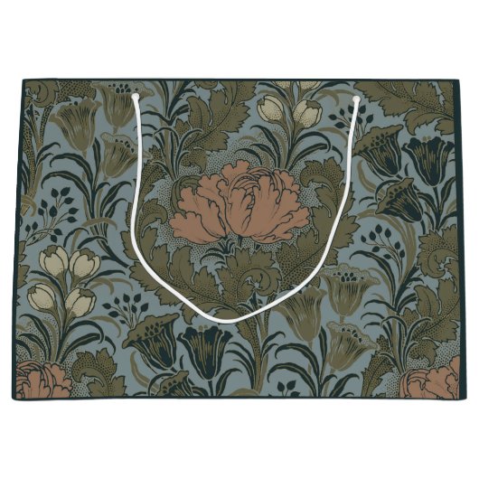 Antiek Flower Morris Garden Floral Wallpaper Groot Cadeauzakje (Voorkant)