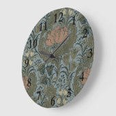 Antiek Flower Morris Garden Floral Wallpaper Grote Klok (Hoek)