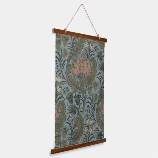 Antiek Flower Morris Garden Floral Wallpaper Hangend Wandkleed (Gebogen)