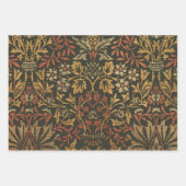 Antiek Flower Morris Garden Floral Wallpaper Inpakpapier Vel (Voorkant 3)