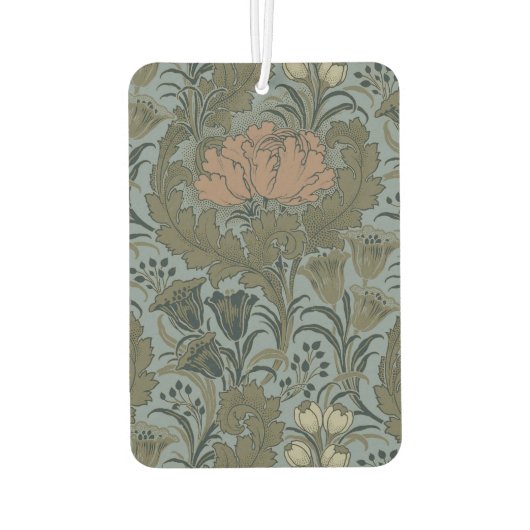 Antiek Flower Morris Garden Floral Wallpaper Luchtverfrisser (Achterkant)