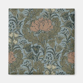 Antiek Flower Morris Garden Floral Wallpaper Magneet (Voorkant)