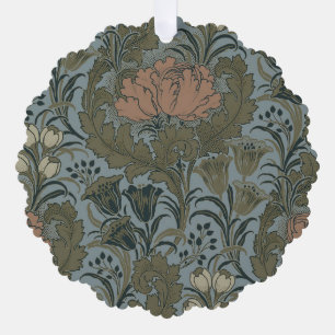 Antiek Flower Morris Garden Floral Wallpaper Ornament Kaart