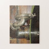 Antiek fonograaf legpuzzel (Verticaal)