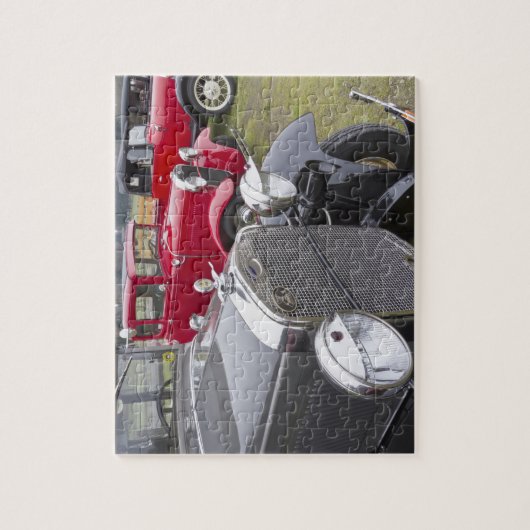 Antiek Ford-auto's Legpuzzel (Verticaal)