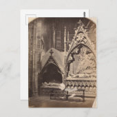 Antiek foto Aangepaste uitnodiging voor Halloween (Voorkant / Achterkant)