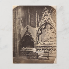 Antiek foto Aangepaste uitnodiging voor Halloween