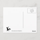 Antiek foto van Vrijheidsbeeld Briefkaart (Achterkant)