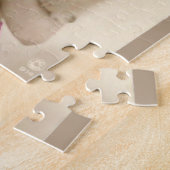 Antiek foto Victoriaans vrouw en hond Legpuzzel (Zijkant)