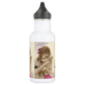 Antiek foto Victoriaans vrouw en hond Waterfles (Rechts)