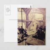 Antiek fotobeeld van de Liberty Factory Briefkaart (Voorkant / Achterkant)