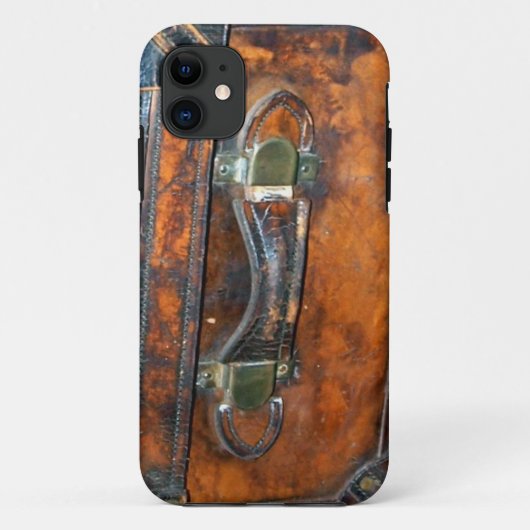 Antiek fotoontwerp van Steamer-boomstam Case-Mate iPhone Case (Achterkant)